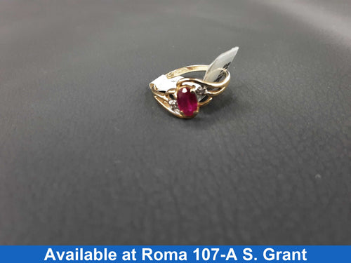 Women's Ring - Yellow Gold 10k (.417) 1.5 grams Size 7