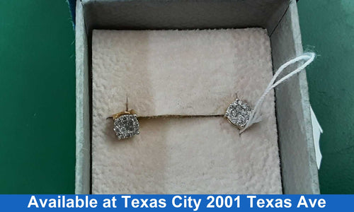 Earrings - Yellow Gold 10k (.417) 1.2 grams