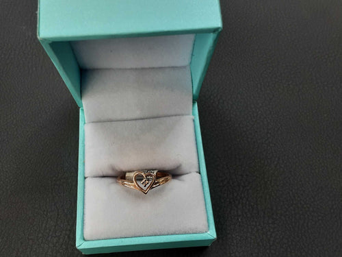 Women's Ring - Rose Gold 14k (.585) 2.2 grams Size 20