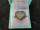 Women's Ring - Rose Gold 10k (.417) 7.5 grams Size 8.5