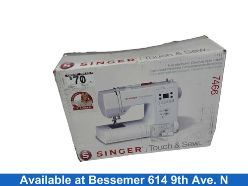 Singer 7466 White Sewing Machine / Accessory