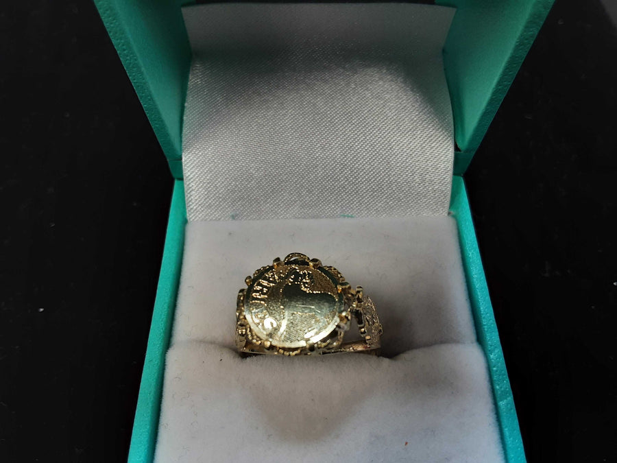 Women's Ring - Yellow Gold 14k (.585) 3.2 grams Size 7