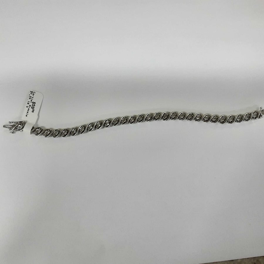 Bracelet - Silver 18.5 grams 6 inch