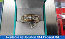 Ring - Wedding Band - White Gold 14k (.585) 10.6 grams Size 11.5