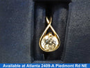 Women's Ring - Solitaire - Yellow Gold 14k (.585) 3.4 grams Size 20