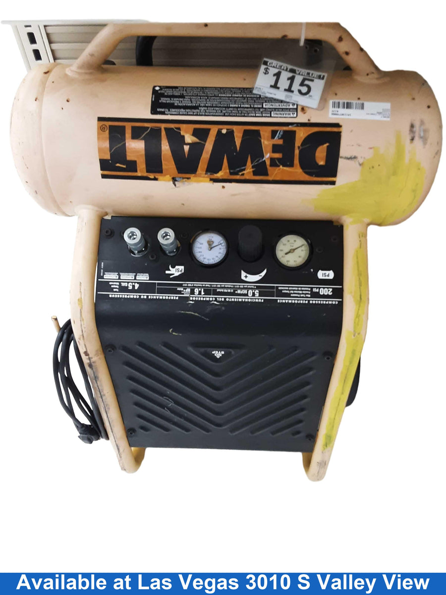 Dewalt S23366 Yellow Electric Compressor