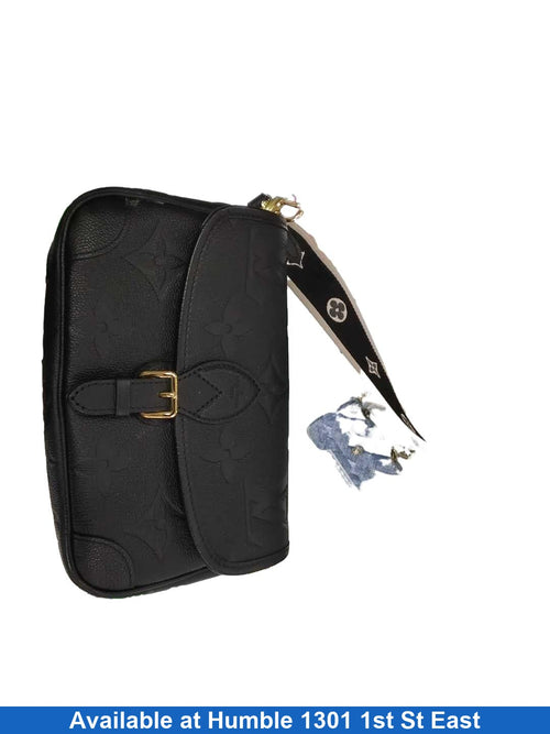 Louis Vuitton Diane Black Black Purse / Handbag