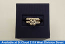 Ring - Engagement Set - Yellow Gold 14k (.585) 5.14 grams Size 9