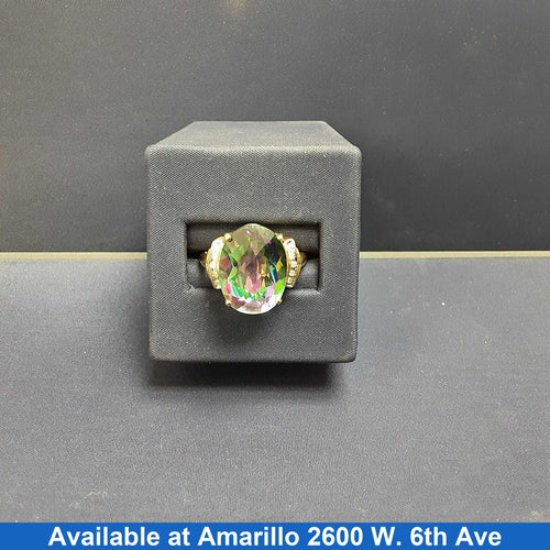 Women's Ring - Yellow Gold 10k (.417) 5.3 grams Size 7.5