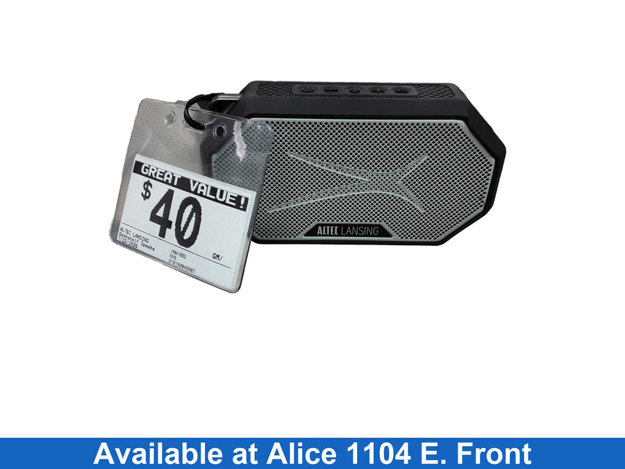 Altec Lansing Imw1002 Black Bookshelf Speaker