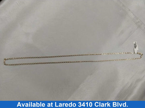 Chain - Yellow Gold 10k (.417) 5 grams 26 inch