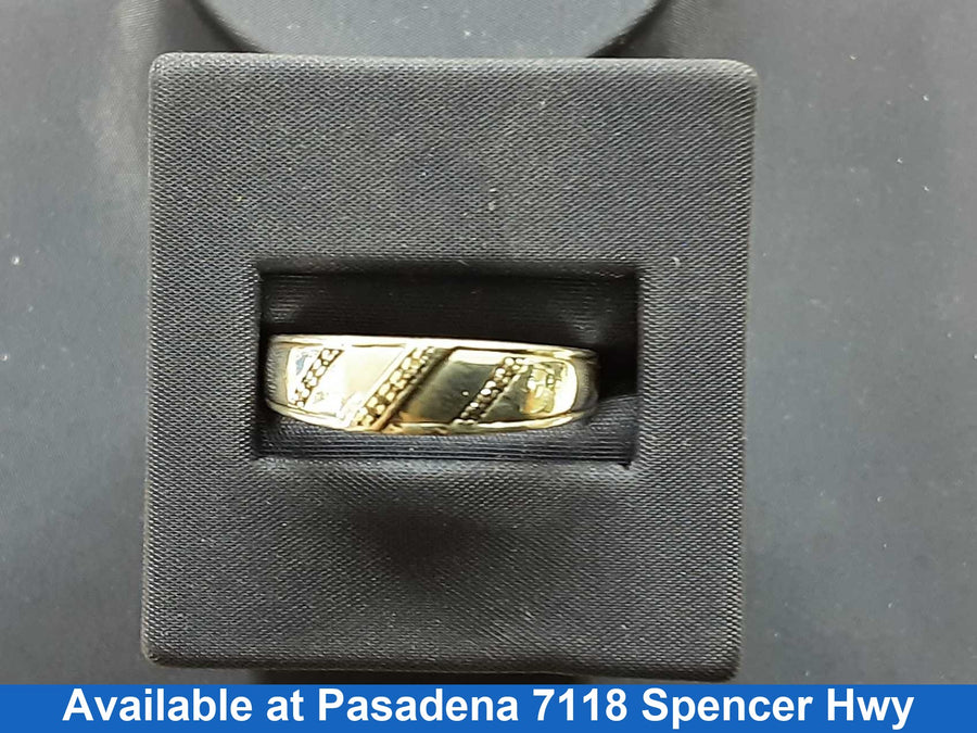 Ring - Wedding Band - Silver 3.7 grams Size 20