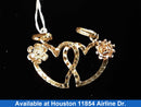 Pendant - Tricolor Gold 14k (.585) 3.6 grams