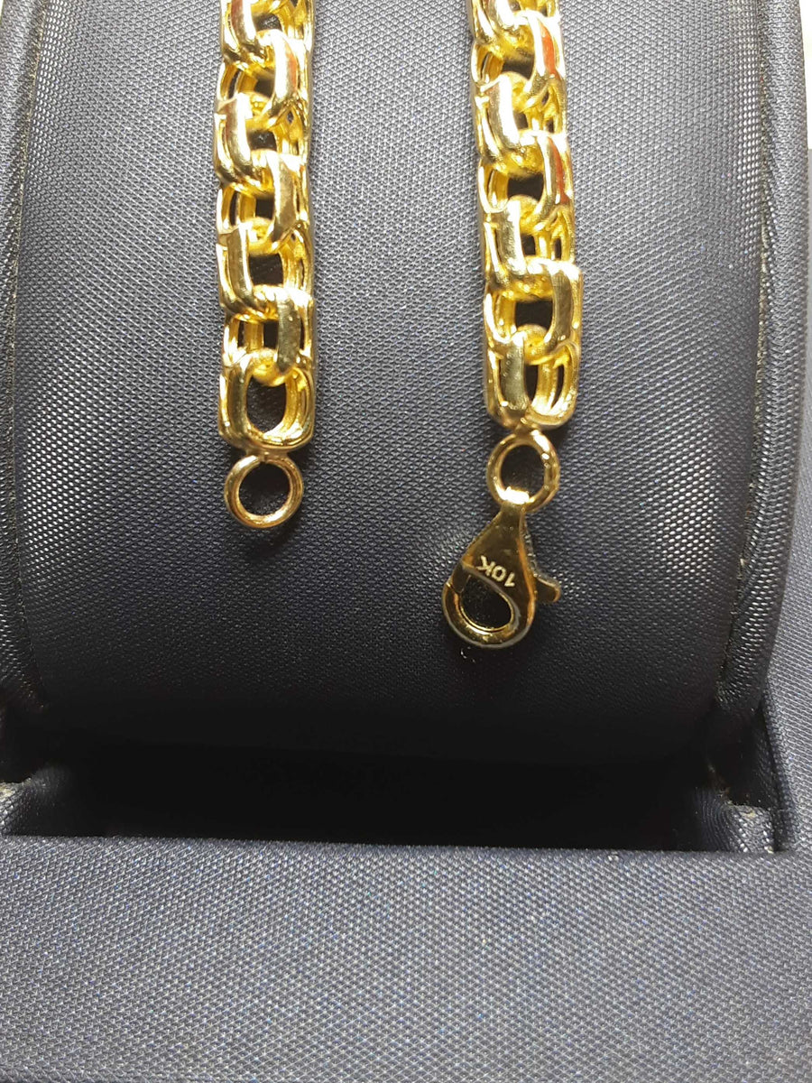 Bracelet - Yellow Gold 10k (.417) 10.7 grams 8 inch