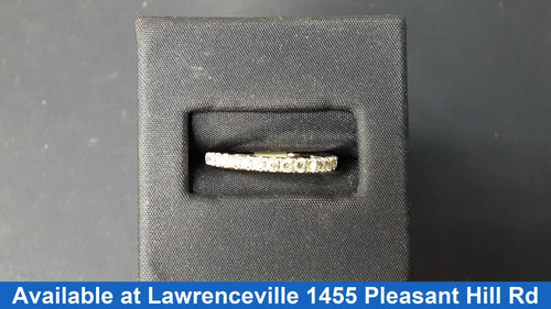 Ring - Wedding Band - White Gold 14k (.585) 1.8 grams Size 7