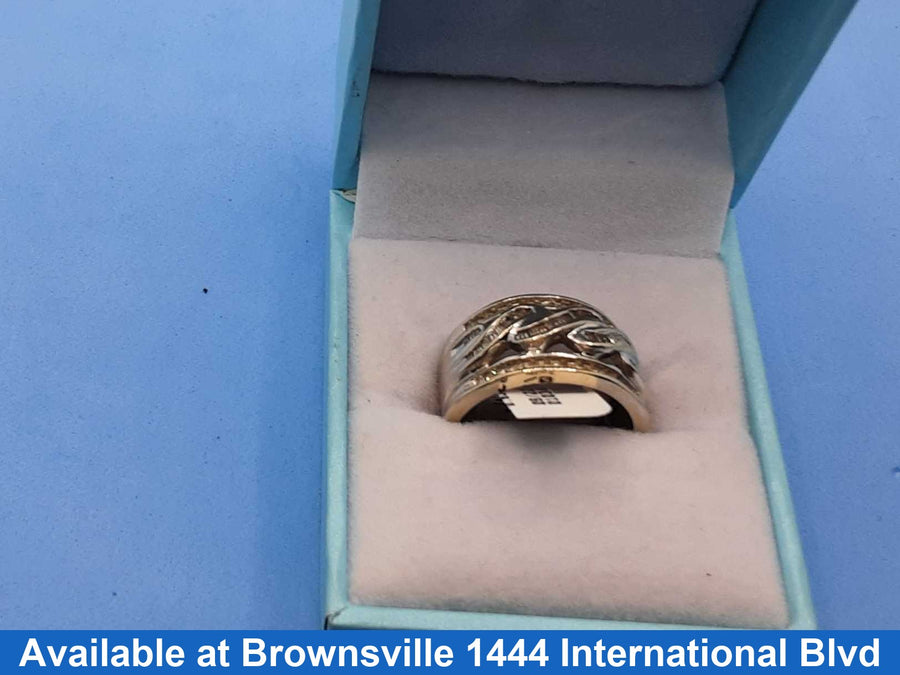 Women's Ring - White Gold 10k (.417) 4.1 grams Size 6