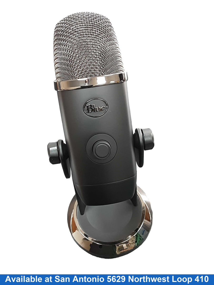 Blue A00104 Black Corded Microphone