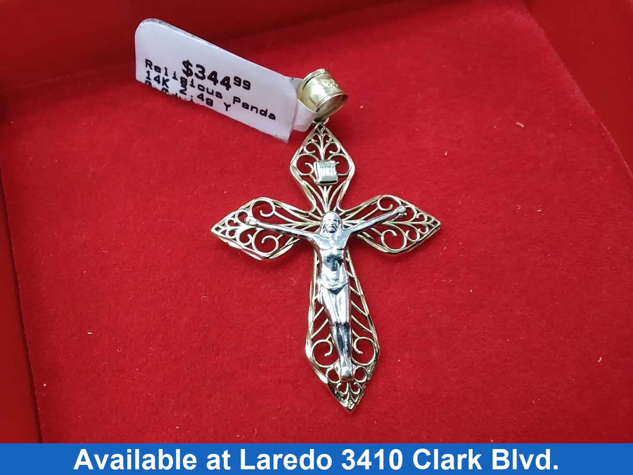 Religious Pendant - Yellow Gold 14k (.585) 2.4 grams