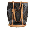 Louis Vuitton Monogram Bucket Brown Purse / Handbag