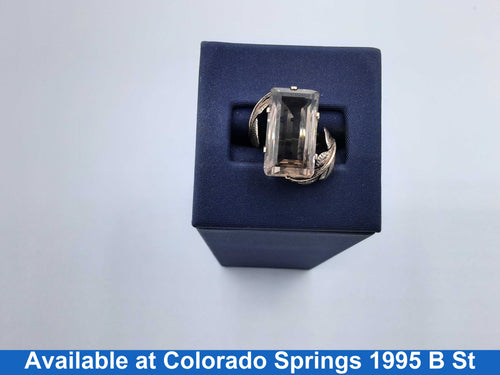 Women's Ring - Yellow Gold 14k (.585) 5.4 grams Size 7.5