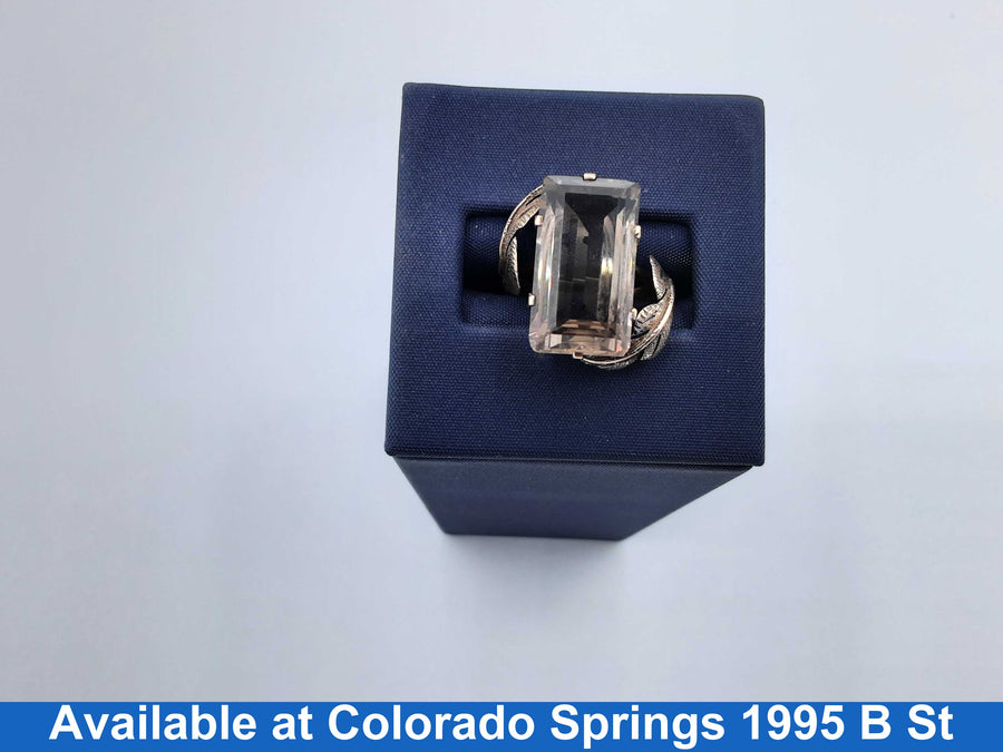 Women's Ring - Yellow Gold 14k (.585) 5.4 grams Size 7.5