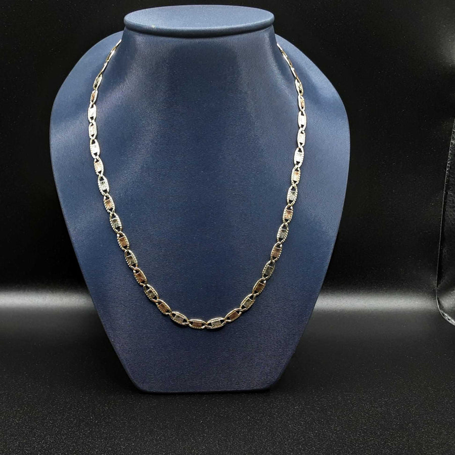 Gucci Chain - Tricolor Gold 10k (.417) 12.8 grams 28 inch