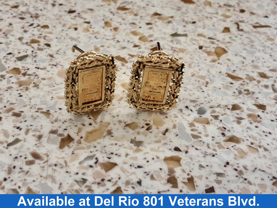 Earrings - Yellow Gold 10k (.417) 5.7 grams