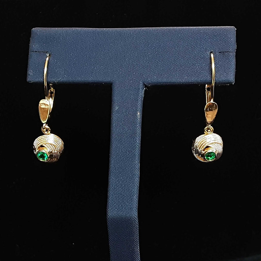 Earrings - Yellow Gold 10k (.417) 1.3 grams