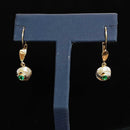 Earrings - Yellow Gold 10k (.417) 1.3 grams