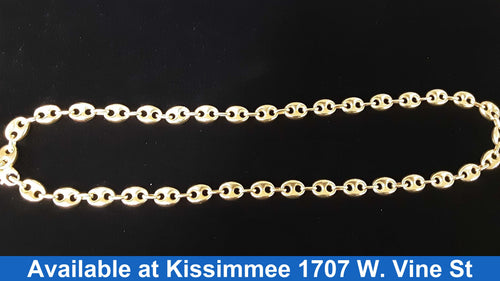 Gucci Chain - Yellow Gold 14k (.585) 32.8 grams 24 inch