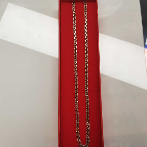 Cuban Link Chain - Yellow Gold 10k (.417) 14.4 grams 24 inch
