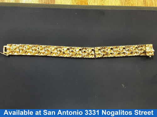 Bracelet - Yellow Gold 14k (.585) 76 grams 8 inch