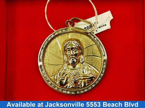 Religious Pendant - Yellow Gold 10k (.417) 6.3 grams