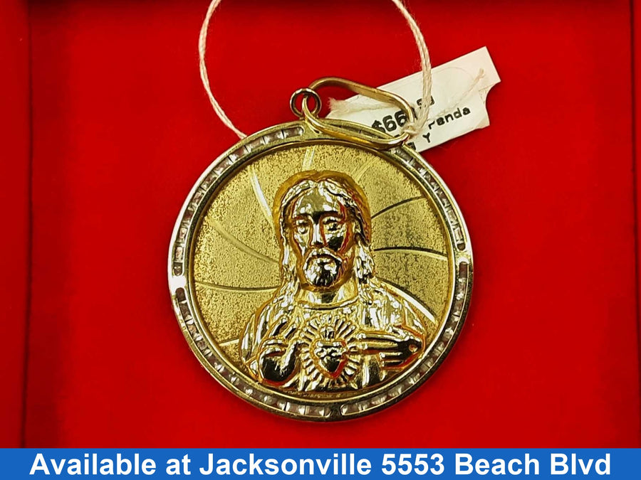 Religious Pendant - Yellow Gold 10k (.417) 6.3 grams