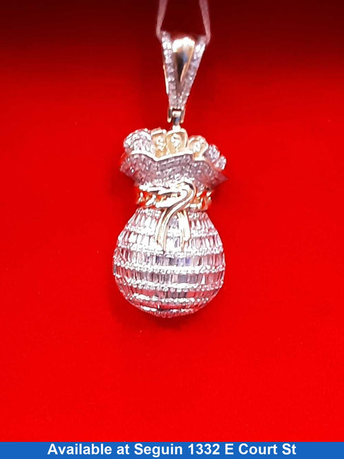 Diamond Pendant - Yellow Gold 10k (.417) 7 grams