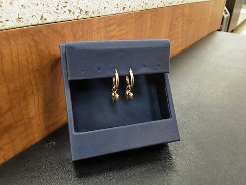Hoop Earrings - Yellow Gold 14k (.585) 2.1 grams