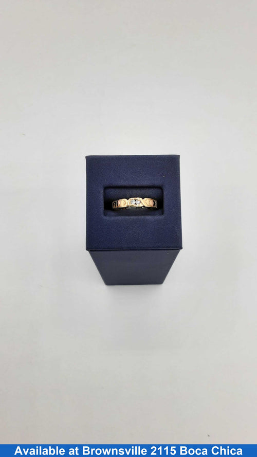 Ring - Wedding Band - Yellow Gold 14k (.585) 2.3 grams Size 8