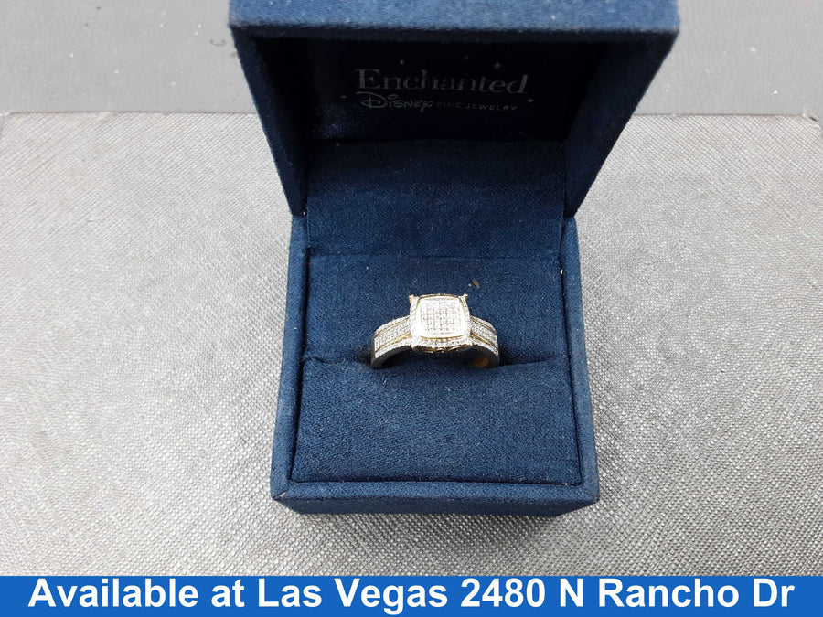 Women's Ring - Yellow Gold 10k (.417) 4 grams Size 7.5