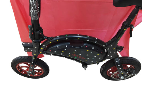 Jetson Pro Black Powered Bike Scooter