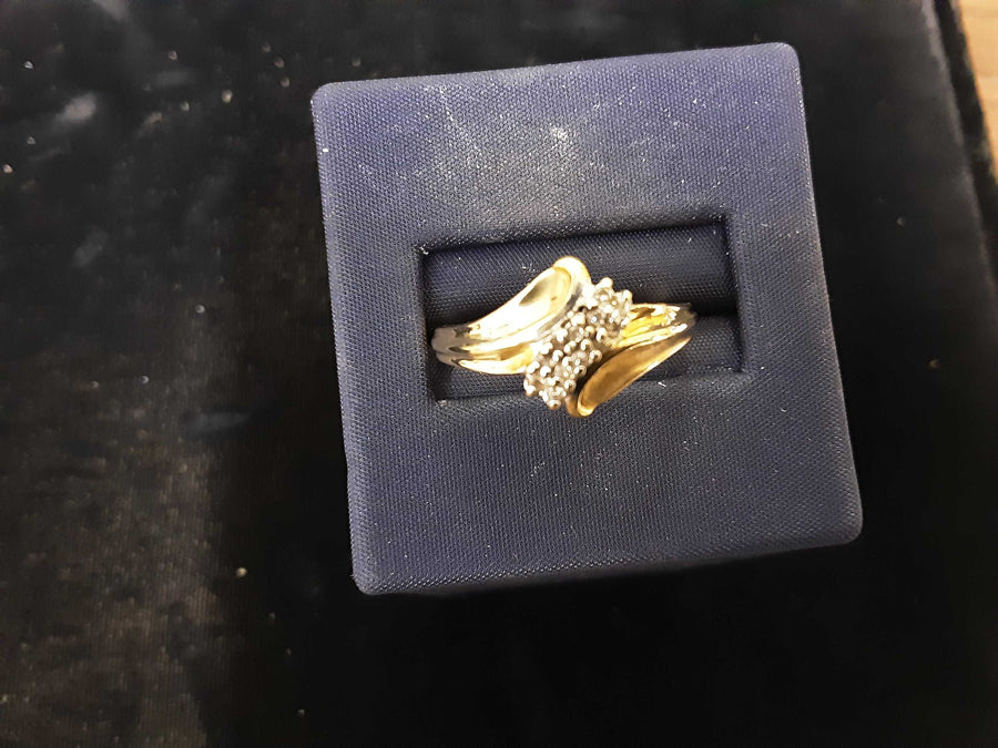 Women's Ring - Yellow Gold 10k (.417) 2.5 grams Size 9