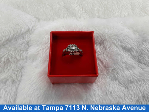 Women's Ring - Yellow Gold 10k (.417) 3.4 grams Size 7.5