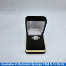 Women's Ring - White Gold 14k (.585) 4.1 grams Size 7