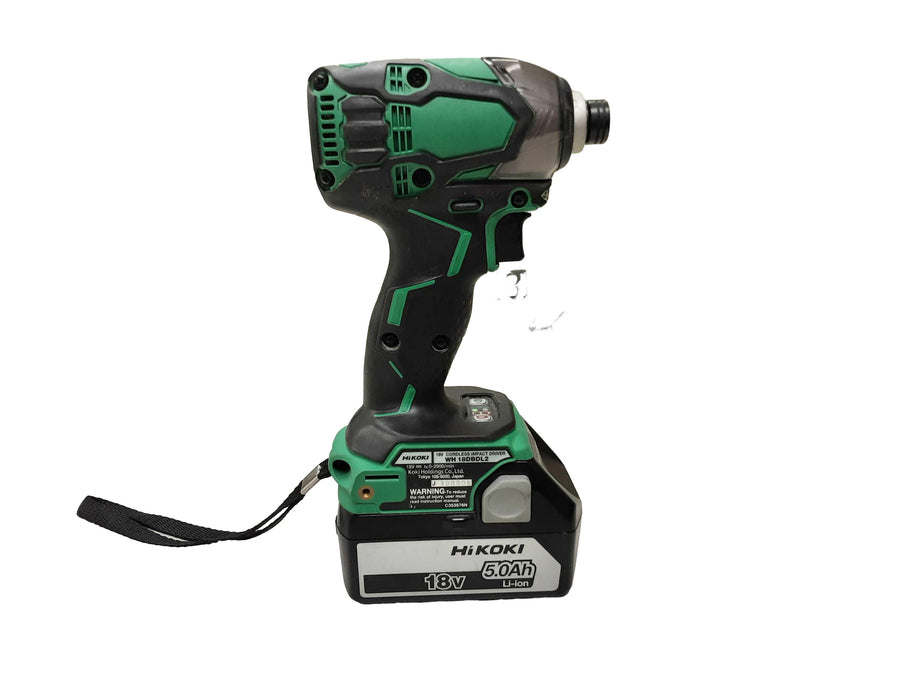 Hi Koki Wh 18dbdl2 Green Cordless Impact Drill