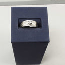 Women's Ring - Solitaire - White Gold 14k (.585) 3.8 grams Size 8.5