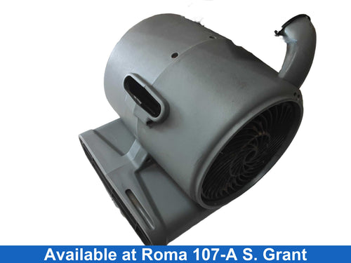 Gray Floor / Box Fan