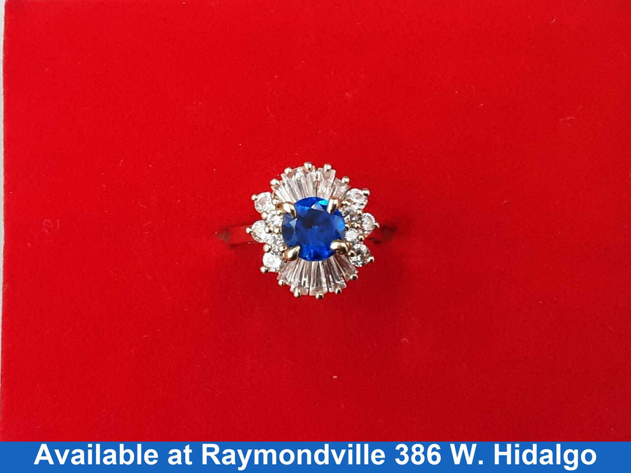 Women's Ring - Yellow Gold 10k (.417) 4.6 grams Size 7.5
