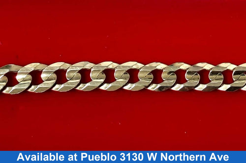 Cuban Link Bracelet - Yellow Gold 10k (.417) 19.6 grams 9 inch