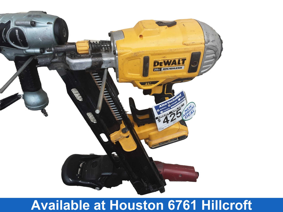 Dewalt Dcn21pl Yellow Cordless Framing Nailer
