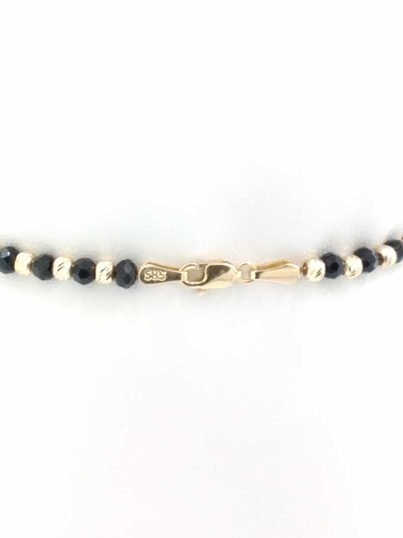 Bead Bracelet - Yellow Gold 10k (.417) 4.2 grams 8 inch