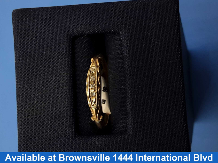 Women's Ring - Yellow Gold 14k (.585) 1.1 grams Size 7